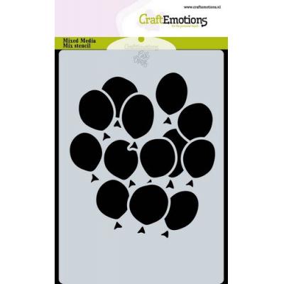 CraftEmotions Stencil - Ballons
